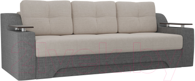Диван Mebelico Сенатор 146 (рогожка бежевый/серый)