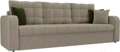 Диван Mebelico Ливерпуль 150 / 60602 (микровельвет, бежевый)