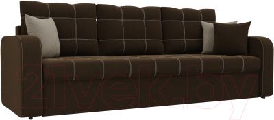 Диван Mebelico Ливерпуль 150 / 60604 (микровельвет, коричневый)