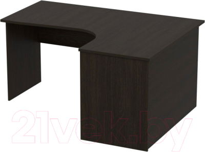 Письменный стол МДК СПУ-Л угловой 1600x1200x755 (левый, венге)