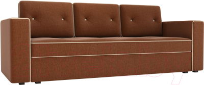 Диван Mebelico Принстон 160 / 60956 (рогожка, коричневый)