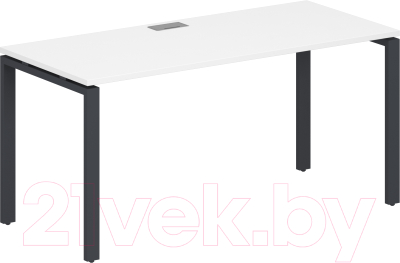 Письменный стол Norden 160x70x75 / SG.206.WH.63.AN (антрацит/белый)