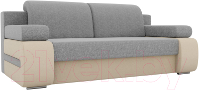 Диван Лига Диванов Денвер 171 / 100190 (рогожка серый/бежевый)