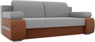 Диван Лига Диванов Денвер 171 / 100191 (рогожка серый/коричневый)