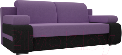 Диван Лига Диванов Денвер 171 / 105874 (вельвет, сиреневый/черный)
