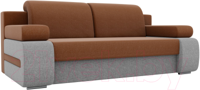 Диван Лига Диванов Денвер 171 / 100189 (рогожка коричневый/серый)
