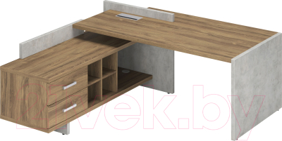 Письменный стол Norden Левый 180x179.8x84 / СФ-531221
