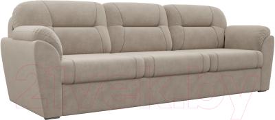 Диван Лига Диванов Бостон / 100498 (велюр MR бежевый)