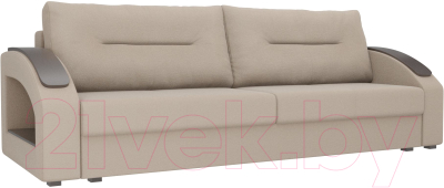 Диван Лига Диванов Канзас / 100964 (рогожка бежевый)