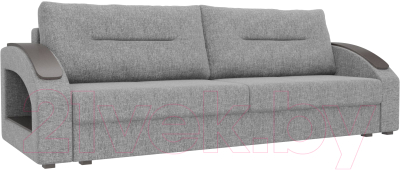 Диван Лига Диванов Канзас / 100966 (рогожка серый)