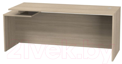 Письменный стол Премиум Акцент 190 (шимо светлый)