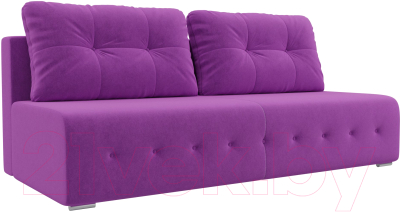 Диван Лига Диванов Лондон / 100635 (микровельвет фиолетовый)