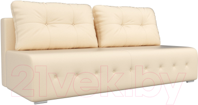 Диван Лига Диванов Лондон / 100648 (экокожа бежевый)