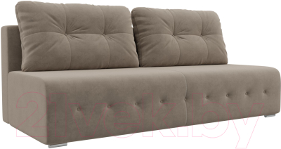Диван Лига Диванов Лондон / 100638 (велюр MR бежевый)