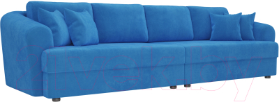 Диван Лига Диванов Милтон / 100657 (велюр MR синий)