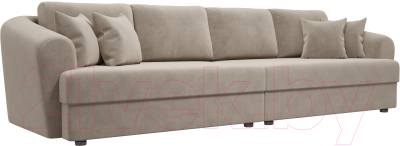 Диван Лига Диванов Милтон / 100652 (велюр MR бежевый)