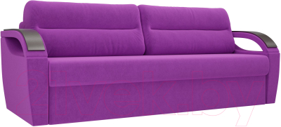 Диван Лига Диванов Форсайт / 100751 (микровельвет фиолетовый)