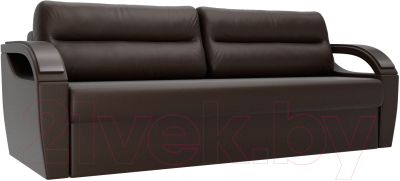 Диван Лига Диванов Форсайт / 100769 (экокожа коричневый)
