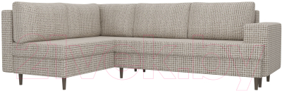 Диван угловой Лига Диванов Сильвана 198 левый (корфу 02)