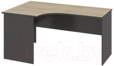Письменный стол ТриЯ Успех-2 ПМ-184.06 (венге цаво/дуб сонома)