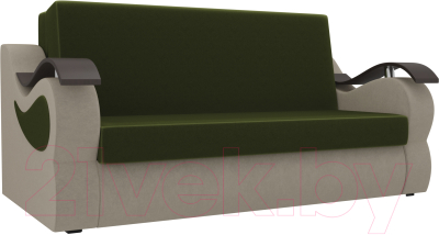 Диван Mebelico Меркурий 222 / 106359 (140, вельвет зеленый/бежевый)