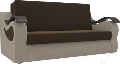 Диван Mebelico Меркурий 222 / 106360 (140, вельвет коричневый/бежевый)