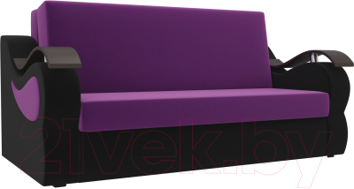 Диван Mebelico Меркурий 222 / 106361 (140, вельвет фиолетовый/черный)