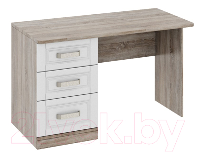 Письменный стол ТриЯ Прованс ТД-223.15.02 (дуб сонома трюфель/крем)