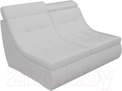 Диван Лига Диванов Холидей Люкс модульный 234 / 105623 (экокожа белый)