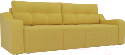 Диван Лига Диванов Итон 241 / 108577 (микровельвет желтый)
