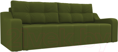 Диван Лига Диванов Итон 241 / 108578 (микровельвет зеленый)