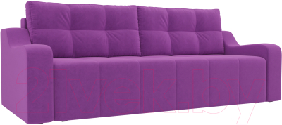 Диван Лига Диванов Итон 241 / 108582 (микровельвет фиолетовый)