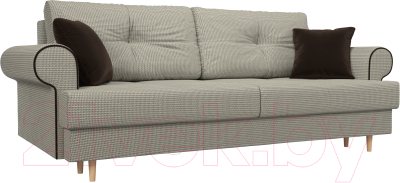 Диван Лига Диванов Сплин 243 / 101693 (корфу 02/вельвет коричневый)