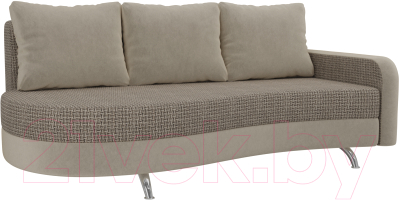 Диван Mebelico Премьер 246 правый / 105272 (корфу 03/микровельвет бежевый)