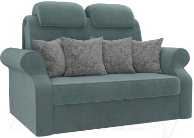 Диван Mebelico Софт 249 / 105311 (велюр, бирюзовый)