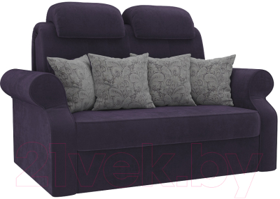Диван Mebelico Софт 249 / 105316 (велюр, фиолетовый)
