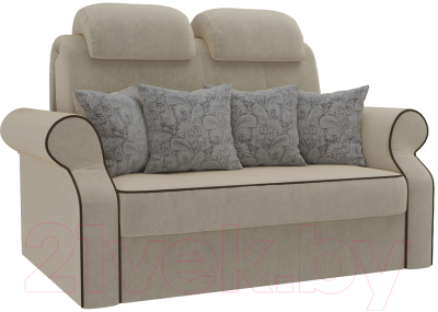 Диван Mebelico Софт 249 / 105318 (микровельвет, бежевый)