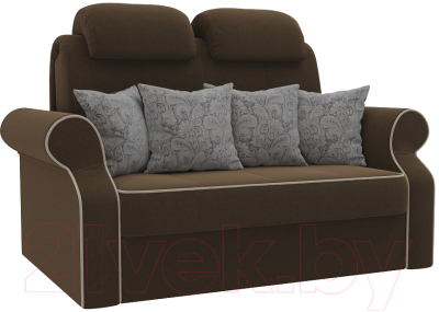 Диван Mebelico Софт 249 / 105320 (микровельвет, коричневый)