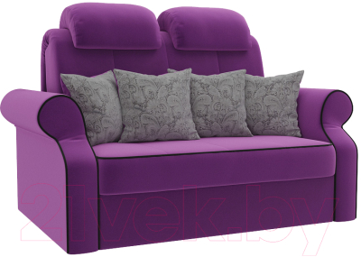 Диван Mebelico Софт 249 / 105321 (микровельвет, фиолетовый)
