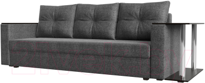 Диван Mebelico Атланта Лайт стол справа 254 / 112489 (рогожка, серый)