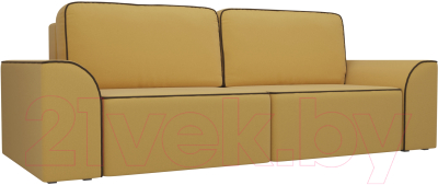 Диван Mebelico Вилсон 260 / 107224 (микровельвет, желтый)