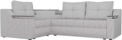 Диван угловой Mebelico Тесей 269 левый / 107644 (экокожа, белый)