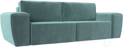 Диван Mebelico Беккер 273 / 108519 (велюр, бирюзовый)