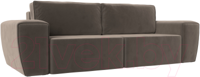Диван Mebelico Беккер 273 / 108521 (велюр, коричневый)