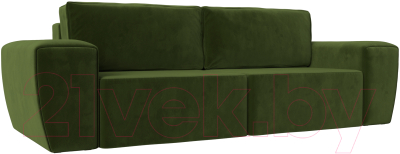 Диван Mebelico Беккер 273 / 108528 (микровельвет, зеленый)