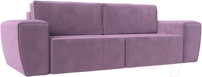 Диван Mebelico Беккер 273 / 108531 (микровельвет, сиреневый)