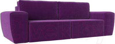 Диван Mebelico Беккер 273 / 108532 (микровельвет, фиолетовый)