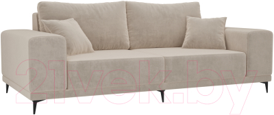 Диван Mebelico Льюес 275 / 108593 (велюр, бежевый)