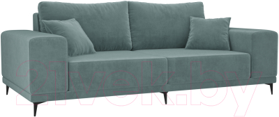 Диван Mebelico Льюес 275 / 108594 (велюр, бирюзовый)