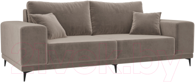 Диван Mebelico Льюес 275 / 108596 (велюр, коричневый)